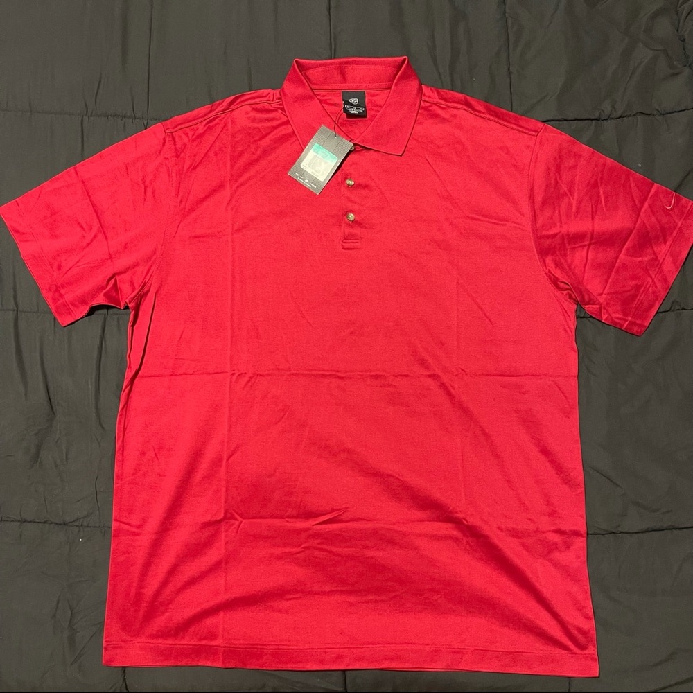 Nike Golf Red Polo XL